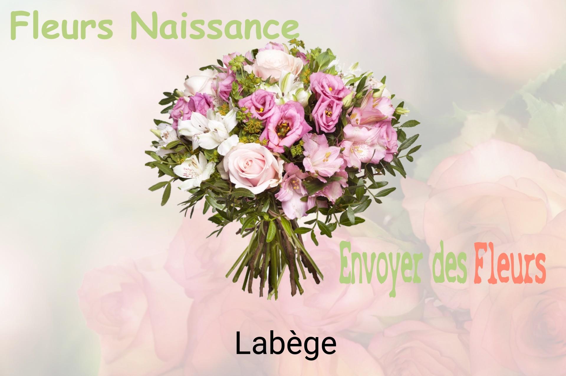 Bouquet de fleurs de naissance livré à Labège